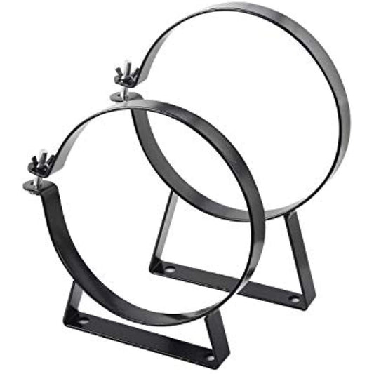 10lb /15lb Nitrous Bottle Bracket Black Steel For 7-inch Diameter Bottles 14125