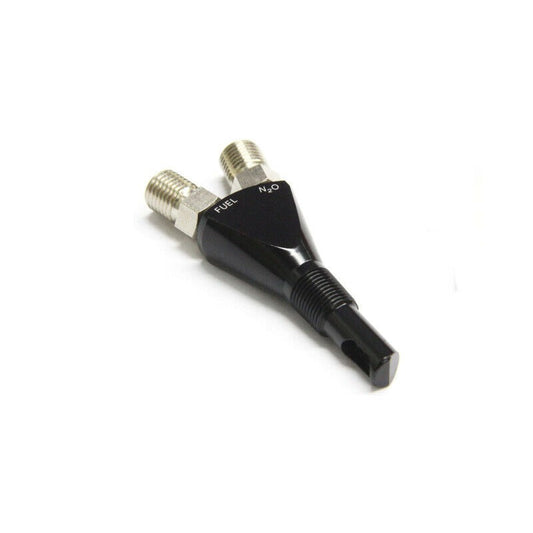 1 Black Shark Nitrous Wet 90 degree Nozzle 1/8 NPT threads NOS NX NEW