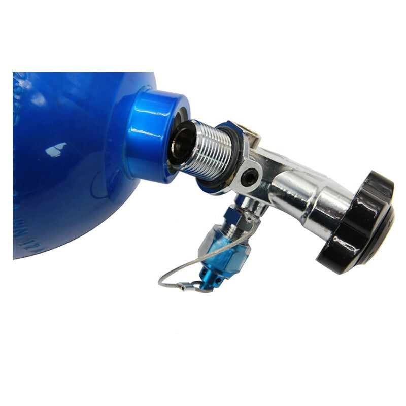 Nitrous Oxide Systems SUPER Hi-Flo Bottle Valve Work For NOS 16139 (Black)