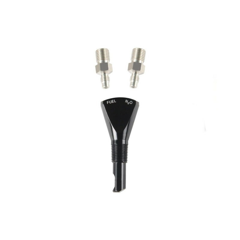 1 Black Shark Nitrous Wet 90 degree Nozzle 1/8 NPT threads NOS NX NEW