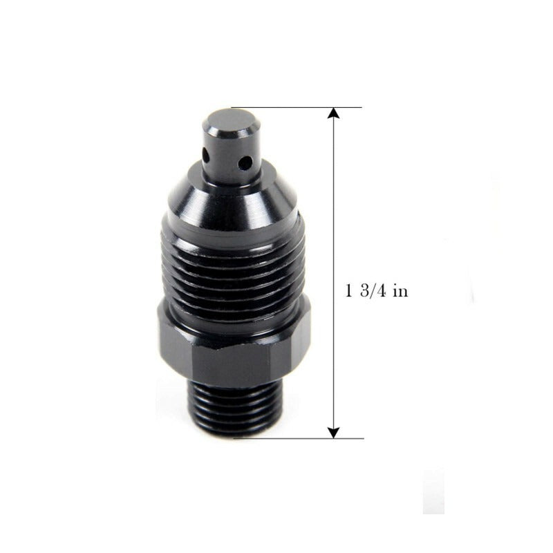 Blow Off Valve Fitting Black Designed For The Billet Bottle Valve Safety Blow off