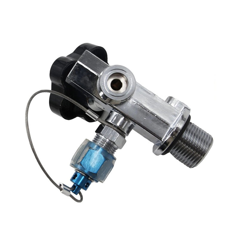 Nitrous Oxide Systems SUPER Hi-Flo Bottle Valve Work For NOS 16139 (Black)