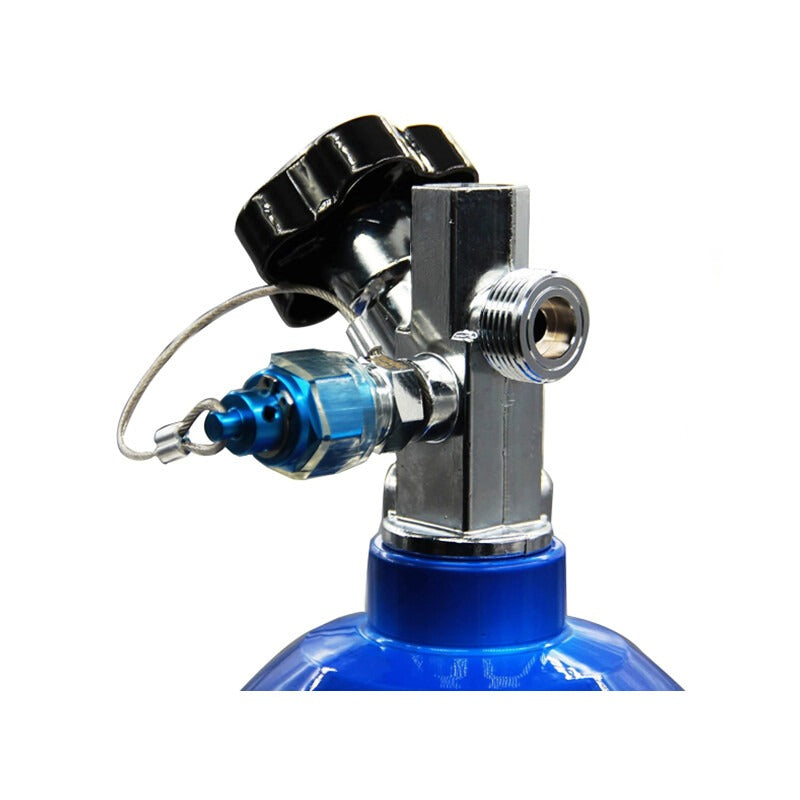 Nitrous Oxide Systems SUPER Hi-Flo Bottle Valve Work For NOS 16139 (Black)